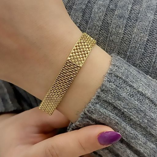 دستبند سیتی گلد کد 1386 - خرید آنلاین از گالری آداس